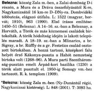 Belezna - Magyar Nagylexikon.jpg Belezna - Magyar Nagylexikon.jpg