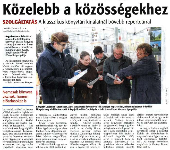 Zalai Hírlap 2014 01 23 019sz 11old - Közelebb a közösségekhez.jpg Zalai Hírlap 2014 01 23 019sz 11old - Közelebb a közösségekhez.jpg